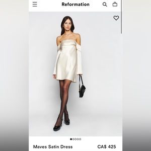 Maeve’s Satin Dress